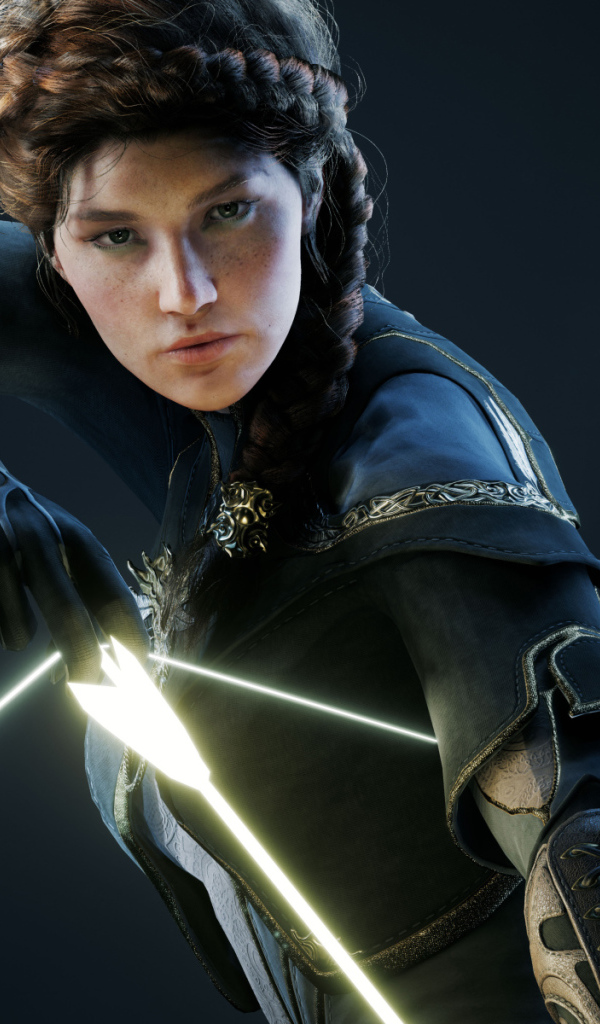 Спэрроу с луком персонаж игры Paragon 2017 