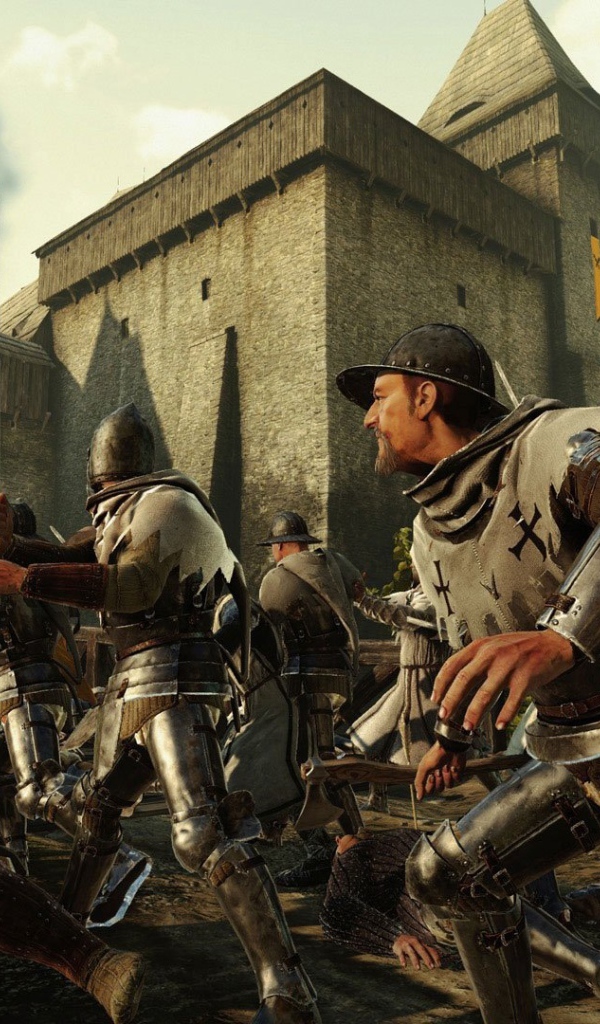 Атака на крепость игра Kingdom Come Deliverance 2017 