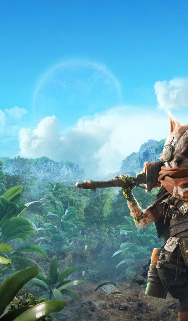 Персонаж новой компьютерной игры Biomutant, 2018