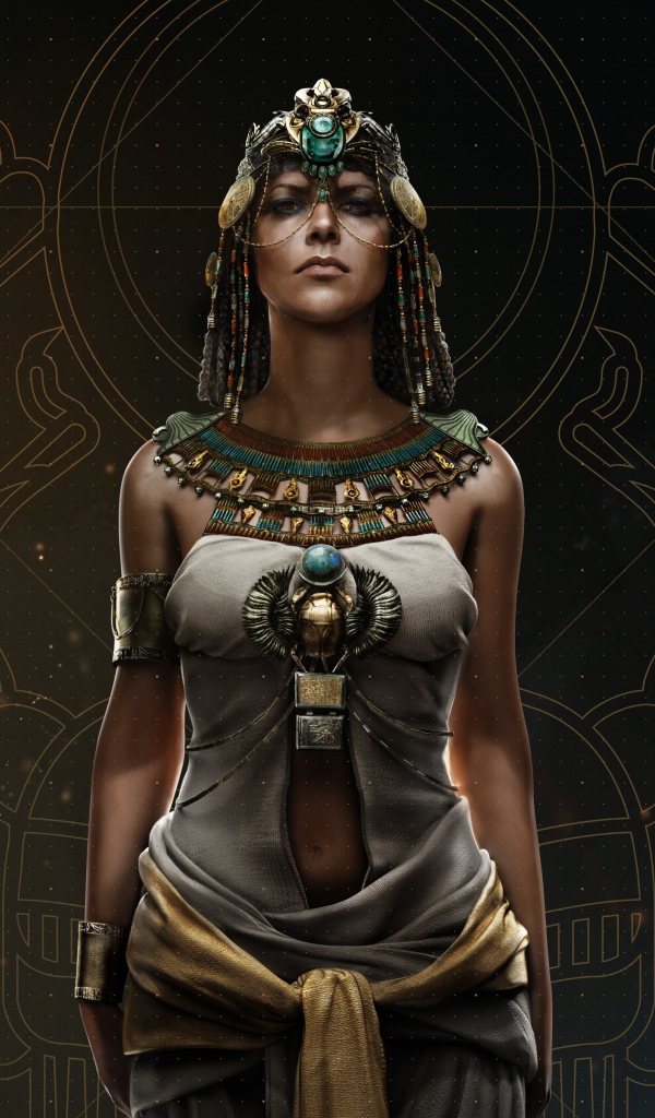 Персонаж новой компьютерной игры  Кредо Ассасина, 2017