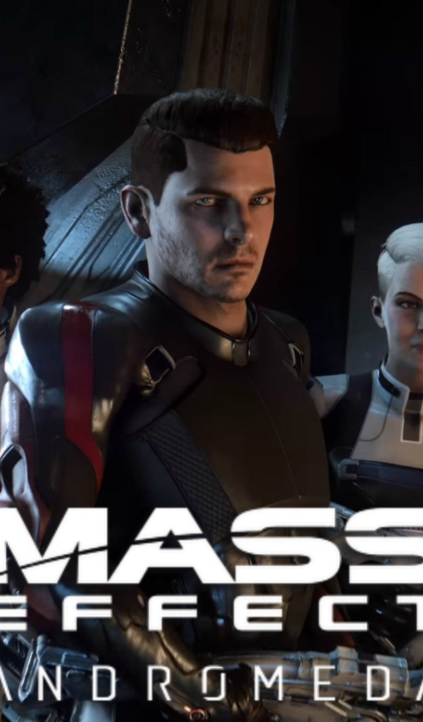 Главные герои компьютерной  игры Эффект массы. Андромеда 