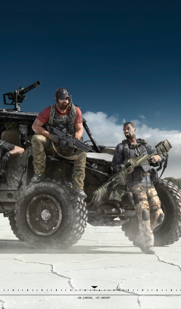 Команда персонажей из игры Tom Clancy's Ghost Recon Wildlands 