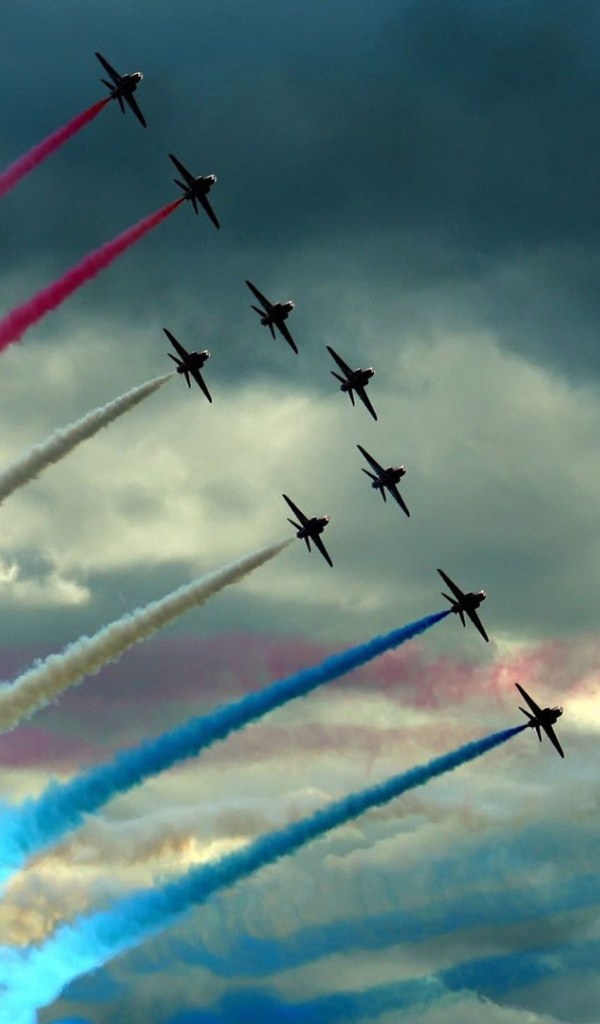 Полет истребителей на 23 февраля