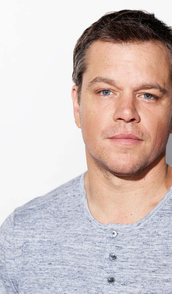 Голубоглазый актер Мэтт Деймон 