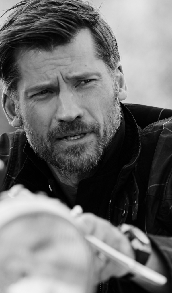 Популярный актер Николай Костер-Вальдау черно-белое фото