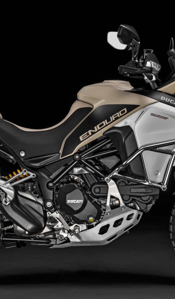 Мотоцикл Ducati Multistrada 1200 Enduro вид сбоку
