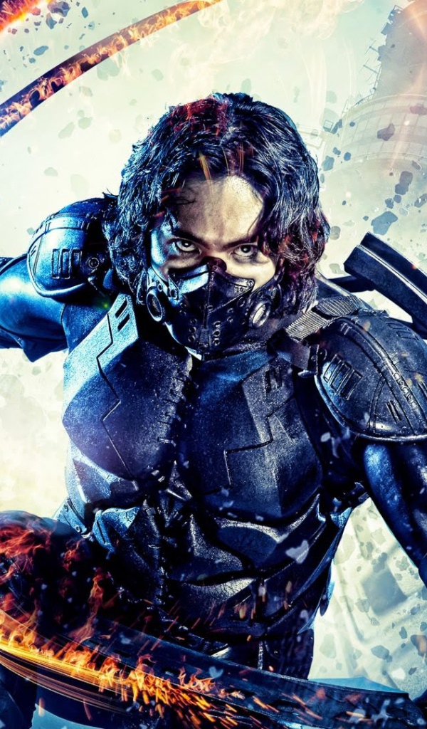 Актер Санжар Мадиев. Персонаж Хан - Человек-ветер фильм Защитники 2017 