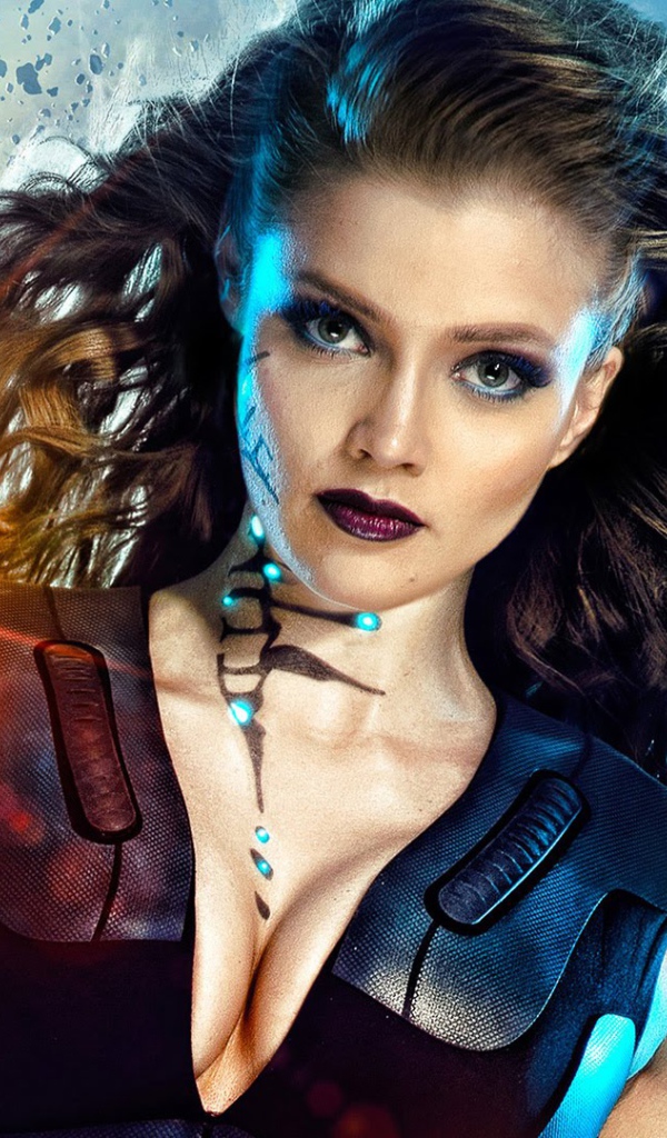 Актриcа Алина Ланина персонаж Ксения - Человек вода фильм Защитники 2017 