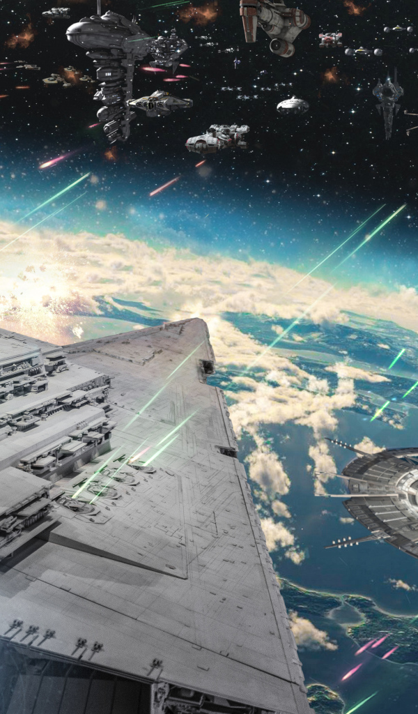 Боевые космические корабли битва фильм Изгой-один. Звёздные войны Истории 