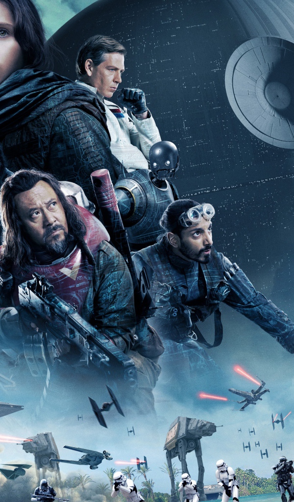 Герои приключенческого фильма Изгой-один. Звёздные войны Истории 