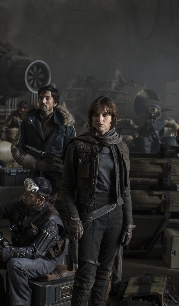 Герои фантастического фильма Изгой-один. Звёздные войны Истории 