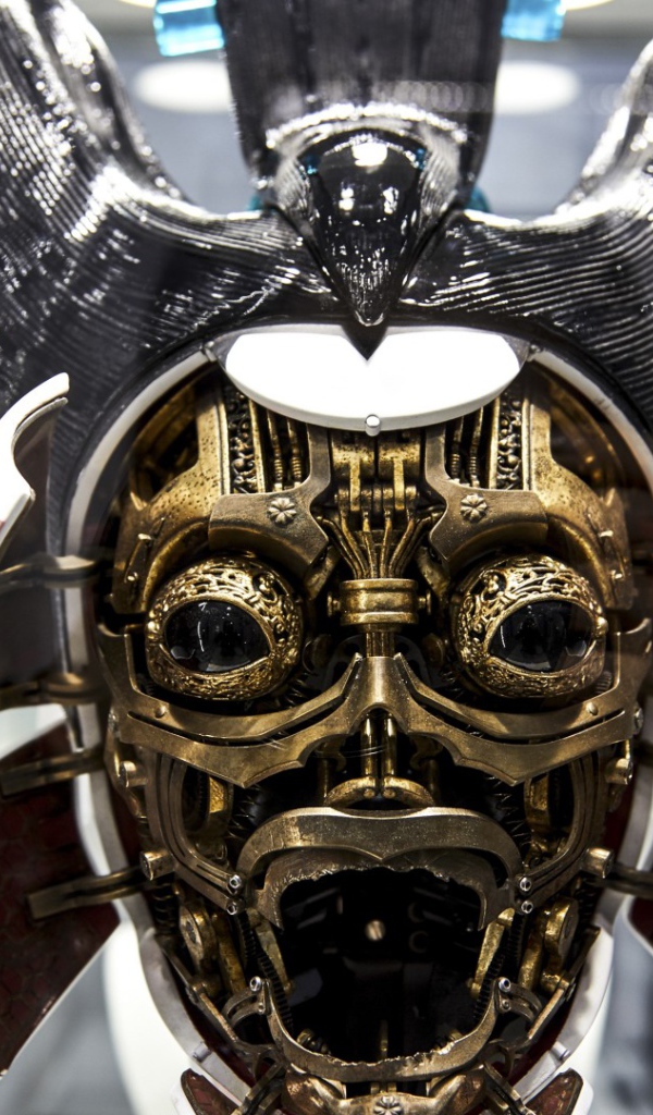 Железная маска Гейша фильм Призрак в доспехах 2017 