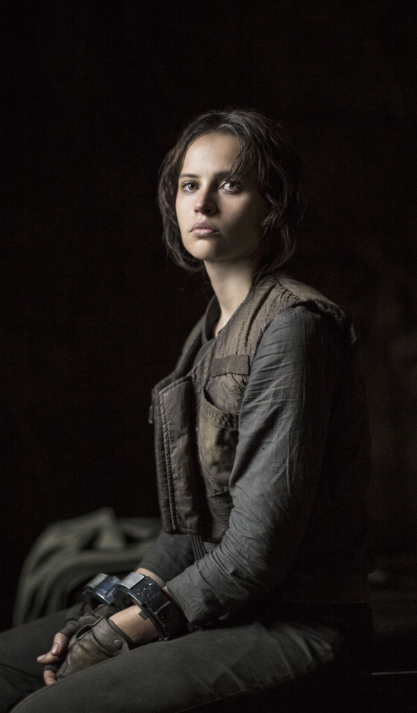 Джин Эрсо в наручниках фильм Изгой-один. Звёздные войны Истории 