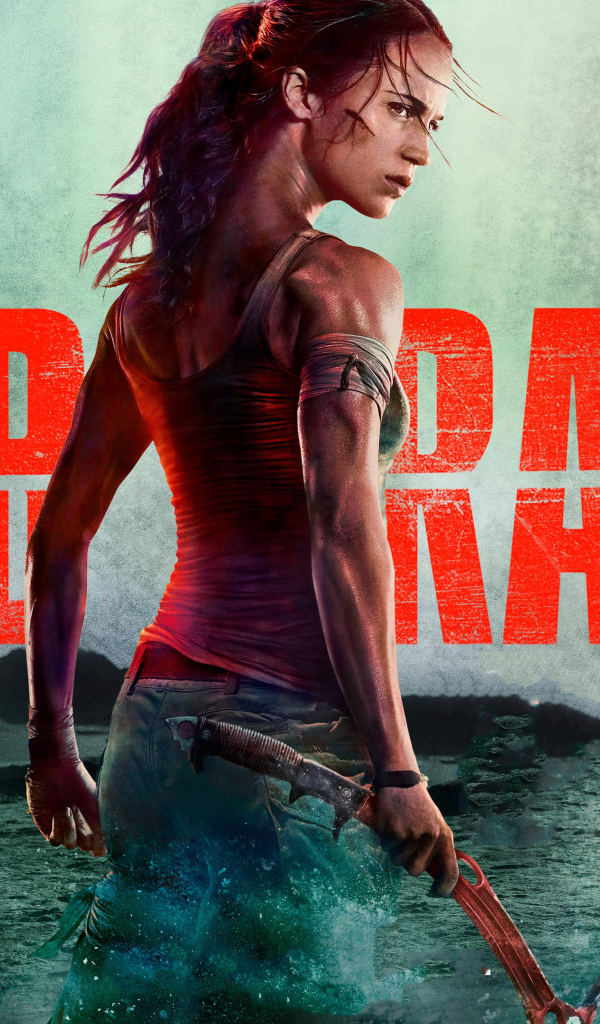 Логотип нового фильма Tomb Raider. Лара Крофт, 2018