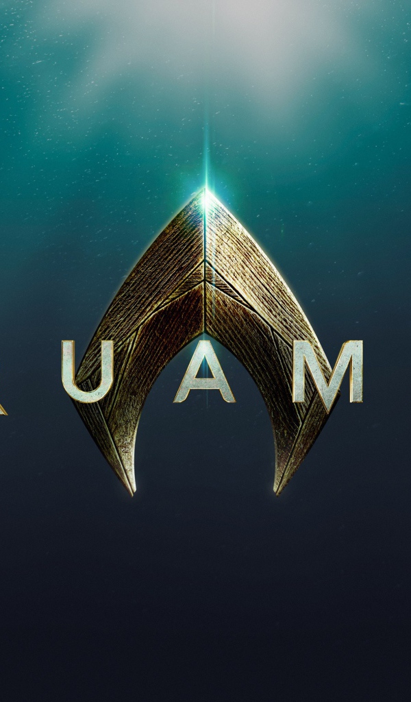 Логотип супергеройского фильма новинки Аквамен, 2018 