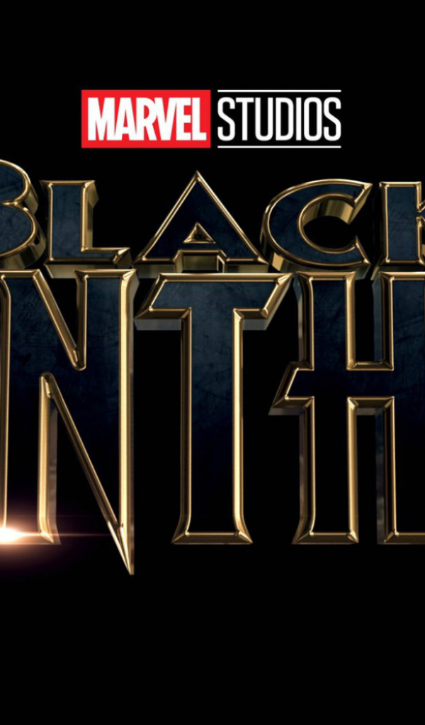 Логотип нового фантастического фильма Черная пантера, 2018