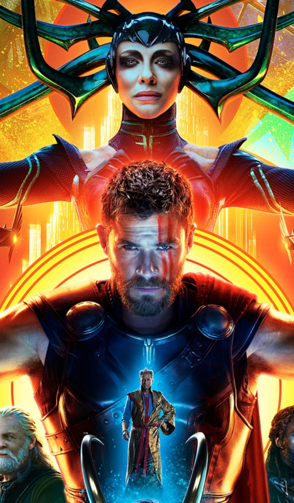 Постер нового фильма Тор 3. Рагнарек, 2017