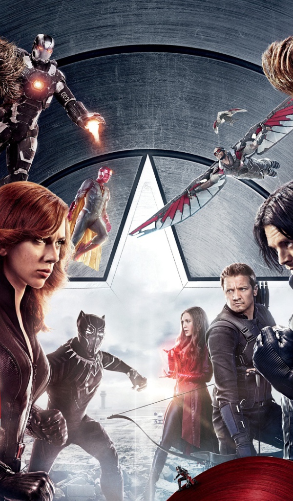 Супер герои из фильма Первый мститель Противостояние 