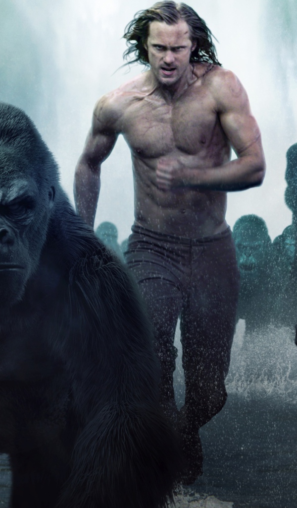 Тарзан  и гориллы фильм Тарзан. Легенда 