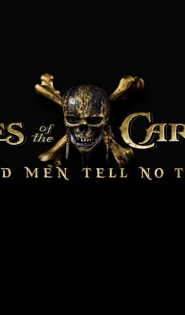 Логотип фильма Пираты Карибского моря. Мертвецы не рассказывают сказки 2017 