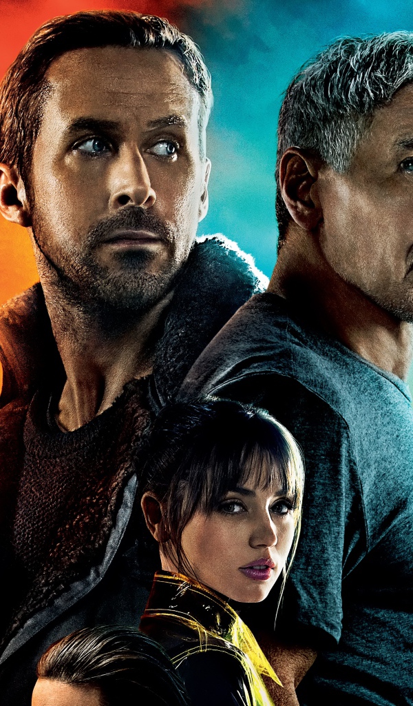 Главные герои фильма Бегущий по лезвию 2049, 2017 года