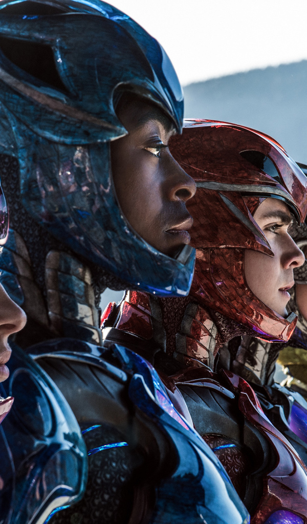 Главные персонажи фильма Могучие рейнджеры 2017 