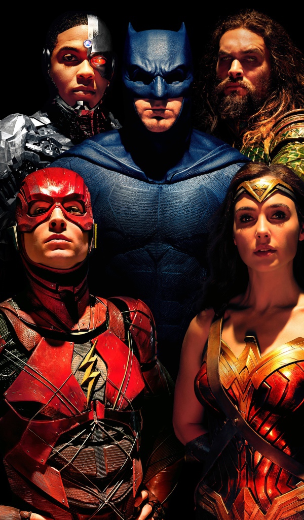 Главные супергерои фильма Лига справедливости, 2017