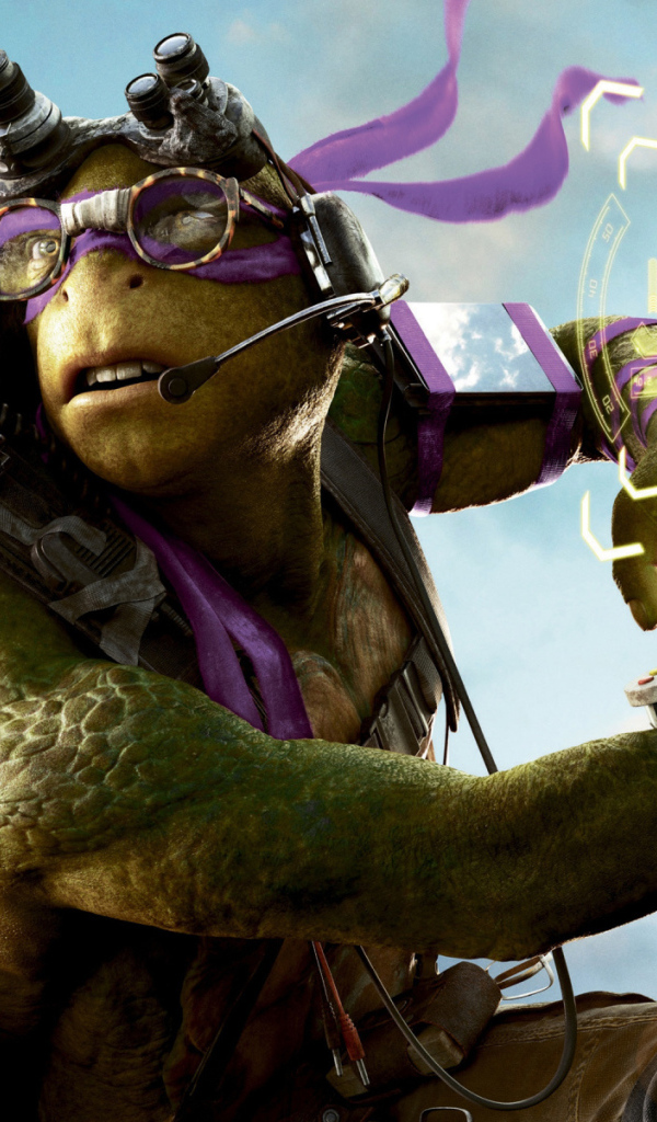 Черепашка Донателло персонаж фильма Черепашки-ниндзя 2 