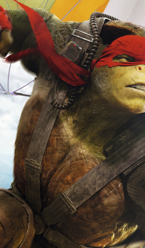 Черепашка Рафаэль персонаж фильма Черепашки-ниндзя 2 