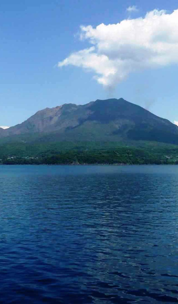 Вулкан Сакурадзима, Япония 