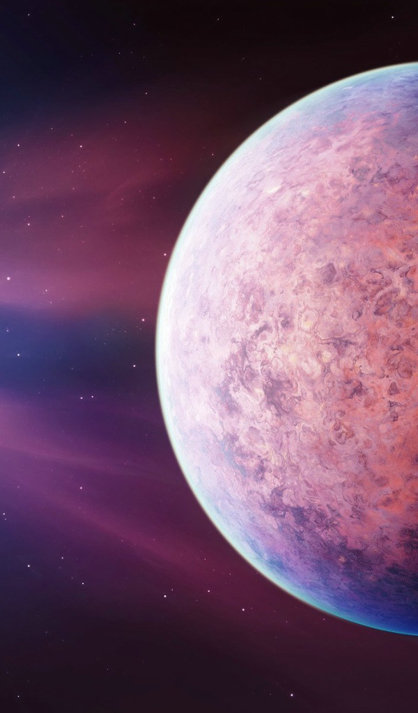 Пурпурная планета солнечной системы 