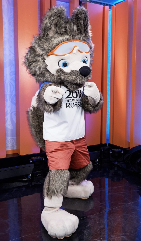 Mascot World Cup 2018 Wolf Zabivaka 