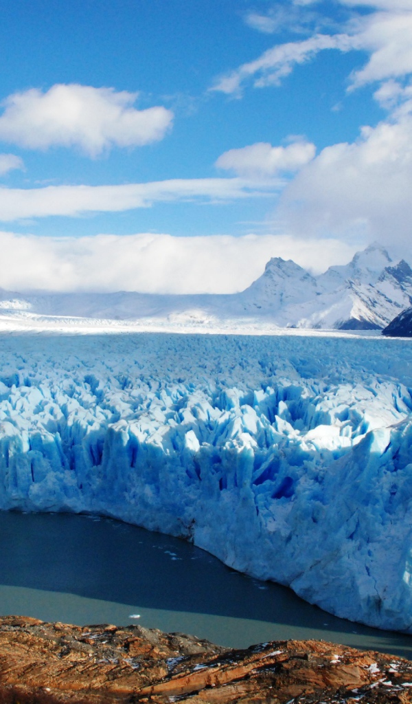 Голубой ледник Грей в Патагонии, Чили 
