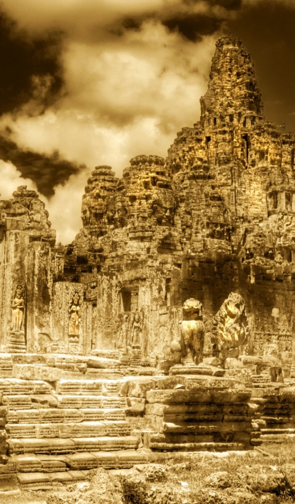 Камбоджа храмовый комплекс Ангкор Ват 