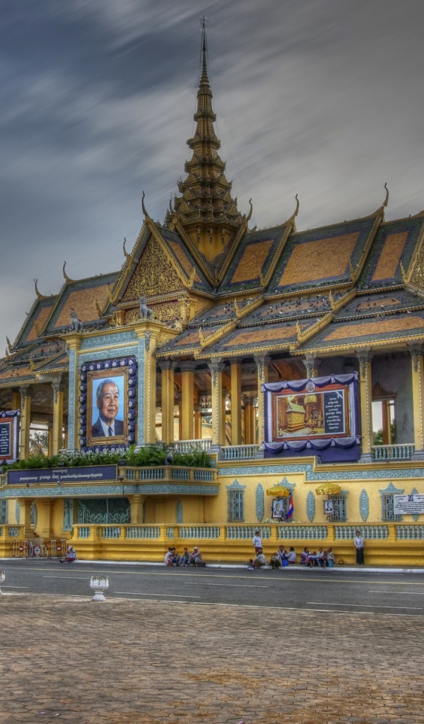 Дворец короля в Камбоджа