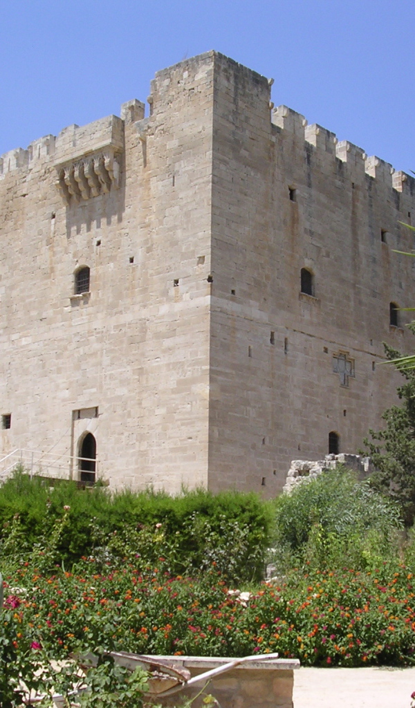 Средневековый Замок Колосси, Кипр 