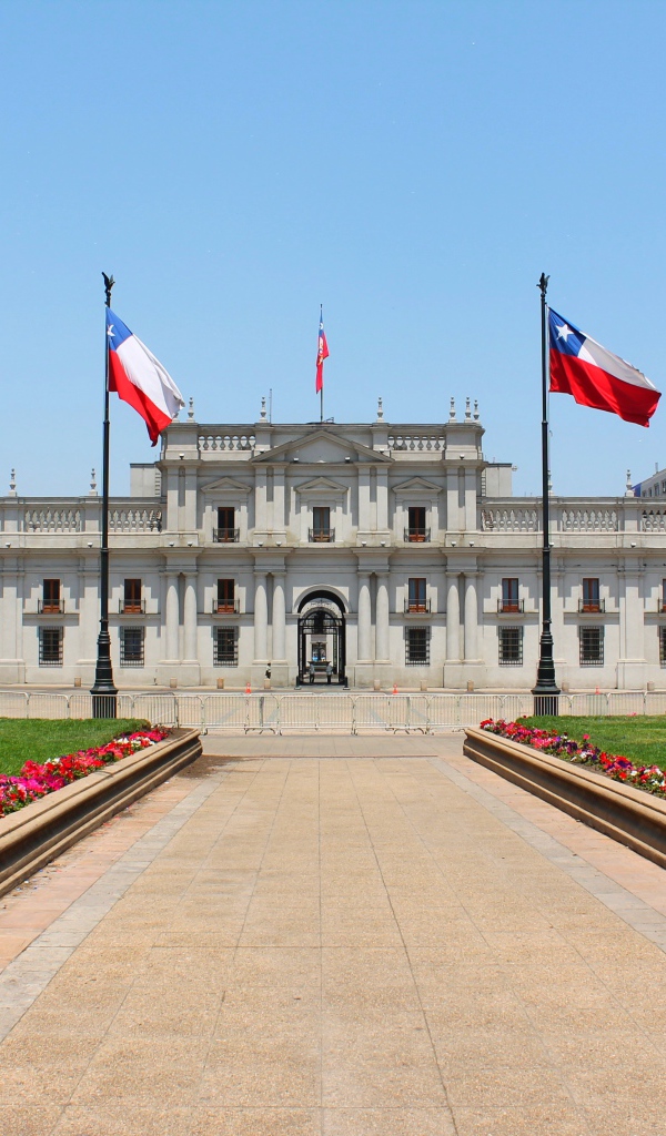 Дворец президента Ла-Монеда, Сантьяго Чили 
