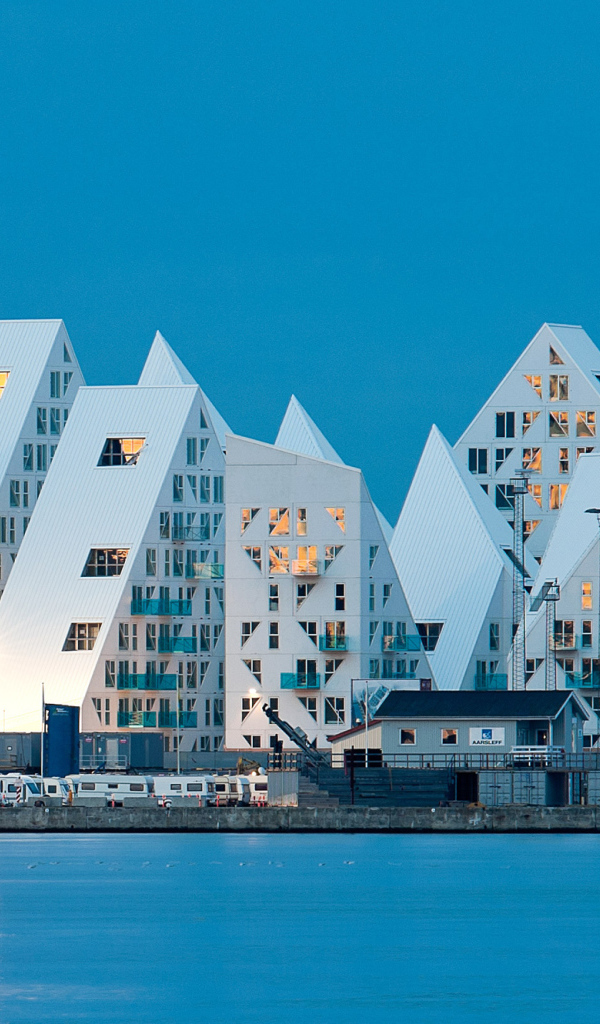 Жилой комплекс Айсберг, Орхус. Дания 