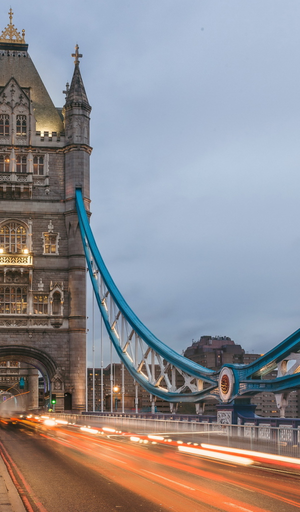 Висячий Тауэрский мост, Лондон. Великобритания 