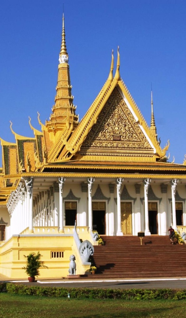 Королевский дворец в Пномпене, Камбоджа 