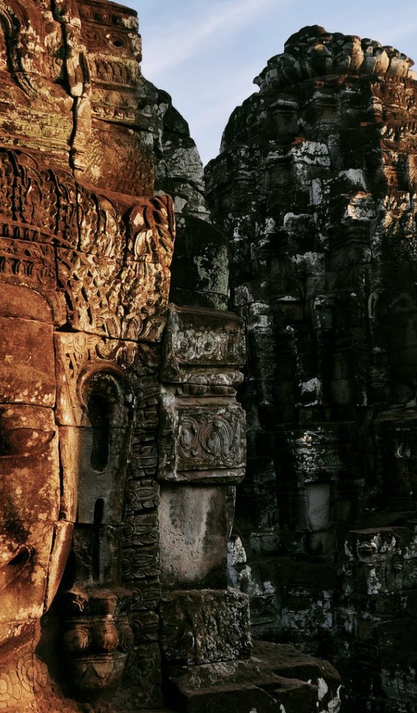 Развалины старого храма, Камбоджа 