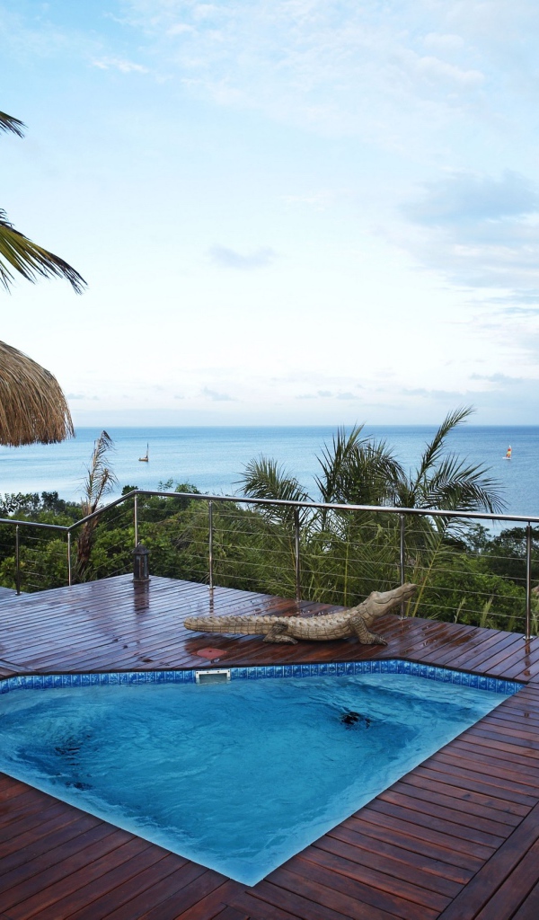 Райский уголок на республика Мозамбик, Африка 