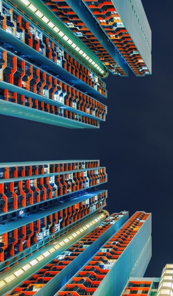 Гипнотизирующие небоскребы Гонконга  