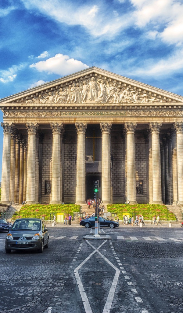 Здание D.O.M.SVB.INVOC.S.M.MAGDALENAE, Париж. Франция  