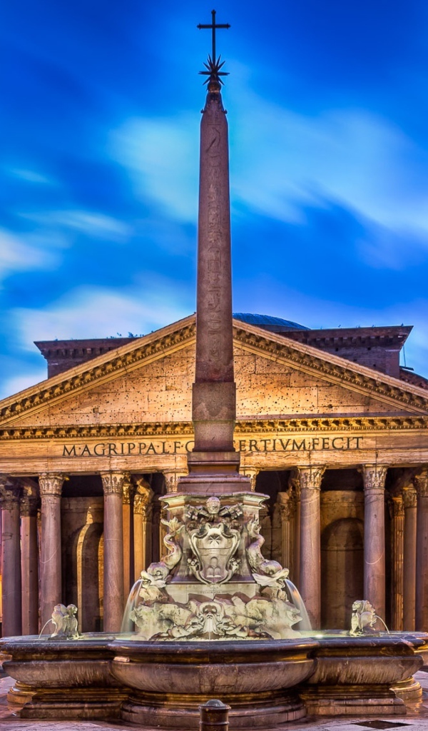 Пантеон храм всех богов, Рим. Италия 