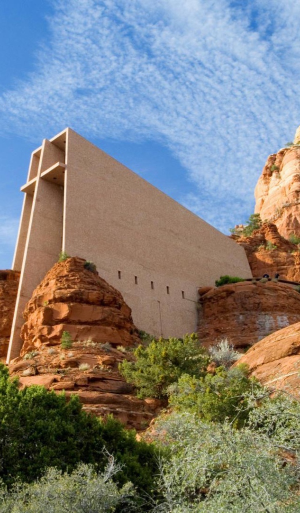 Часовня в скале. Аризона, США