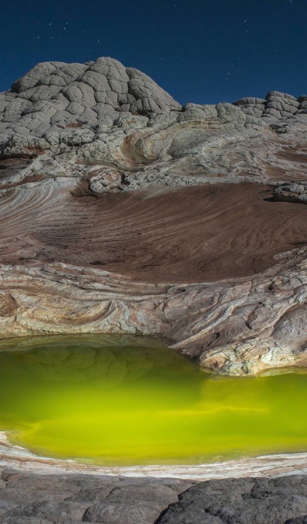 Дюны Уайт - Покет, Национальный заповедник Вермилион Клифс,, Аризона. США