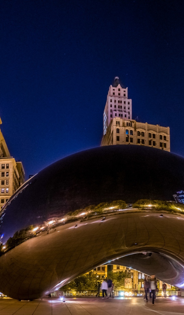 Миллениум парк, Spaceship Earth, Чикаго. США 