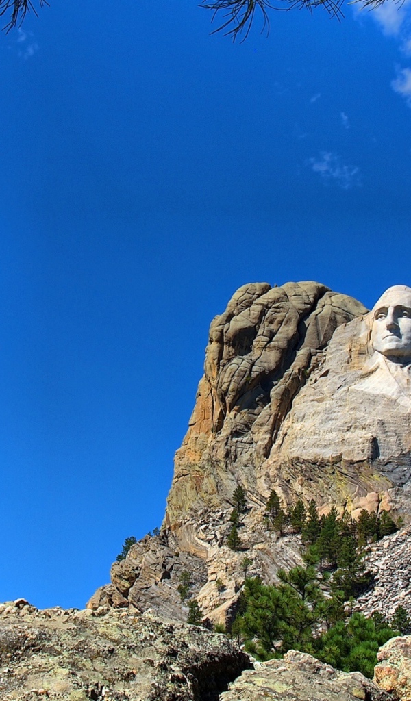 Гора Рашмор с лицами президентов, США 