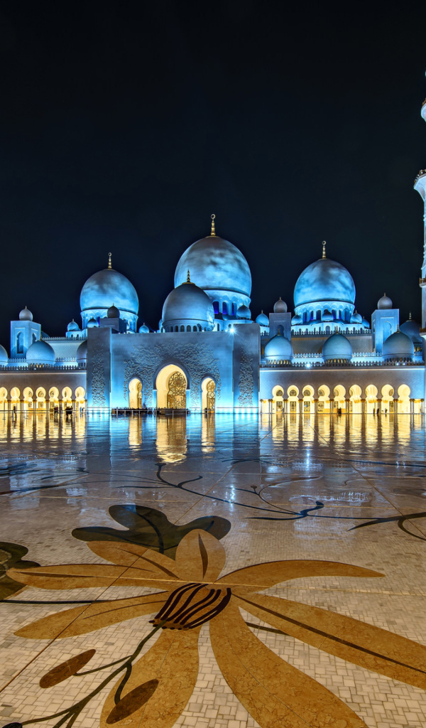 Мечеть шейха Зайда, Абу- Даби. ОАЭ 